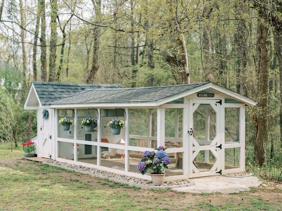 Bee Jeweled Coop (Run Right) | Chicken Coop Building Plans | 6-12 Chickens