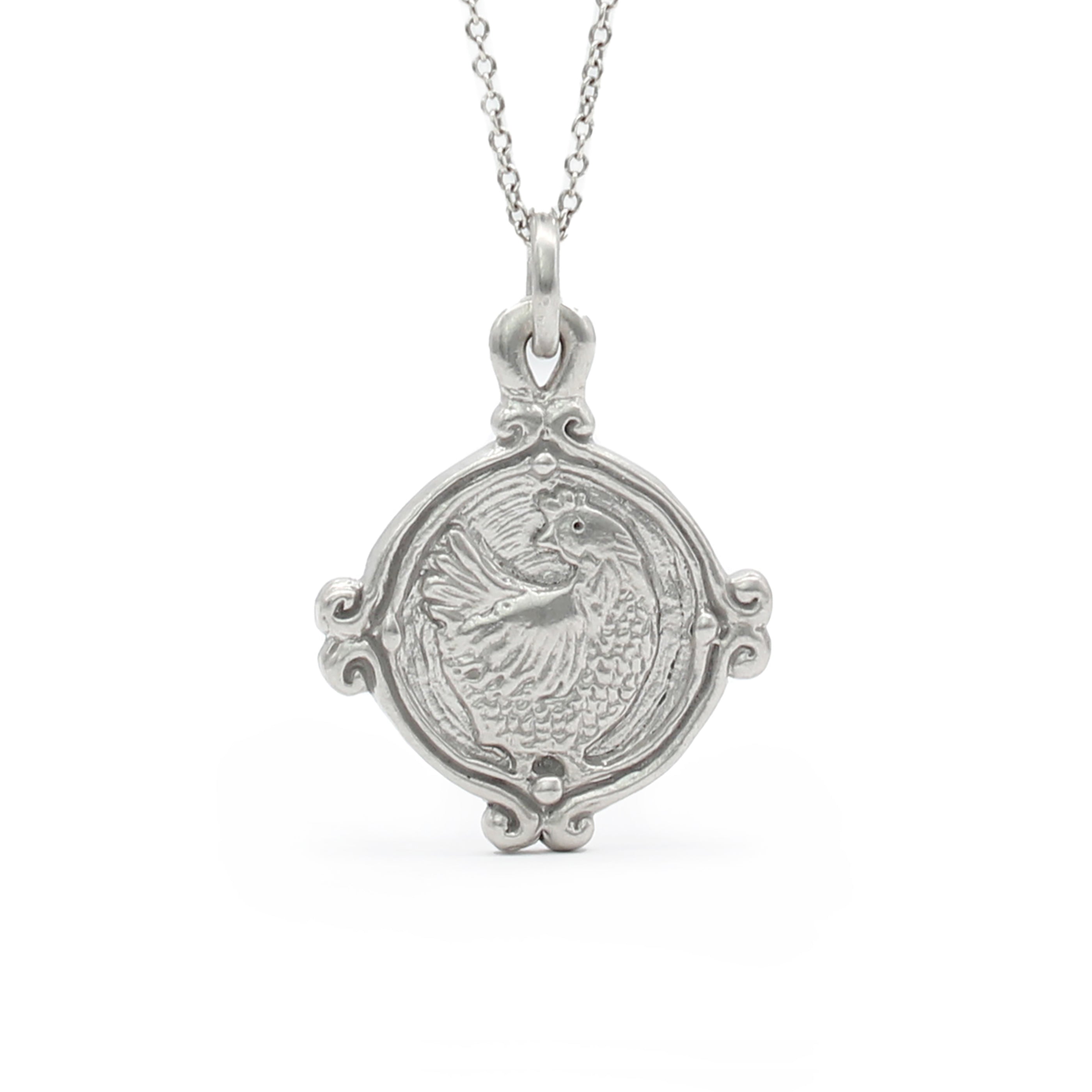 Chicken & Egg Charm Pendant