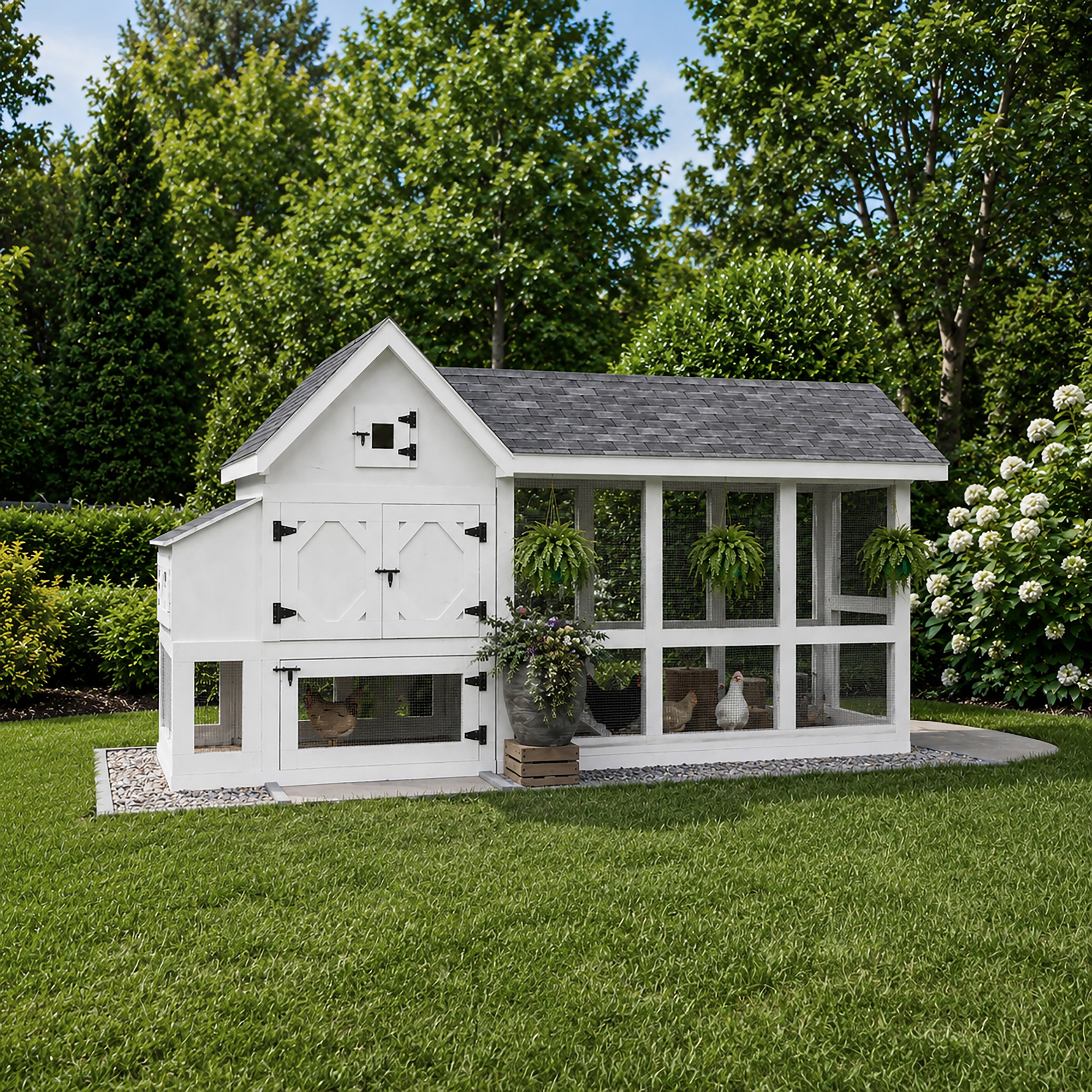 MINI Bee Jeweled Coop | Chicken Coop Building Plans | 3-6 Chickens