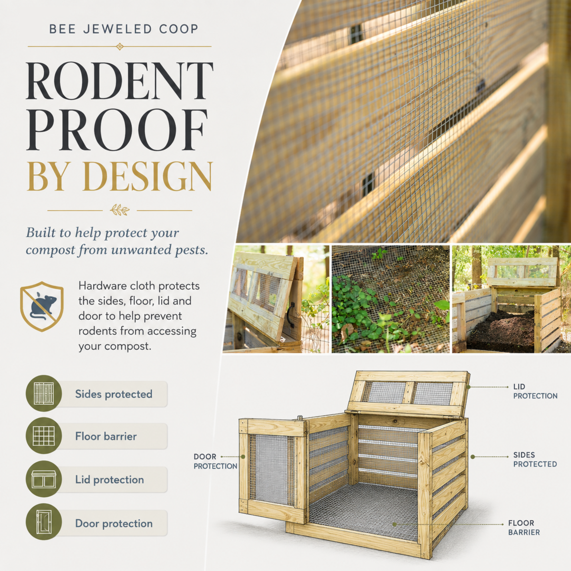 Compost Bin Building Plans | DIY 1 to 3 Bin Compost System