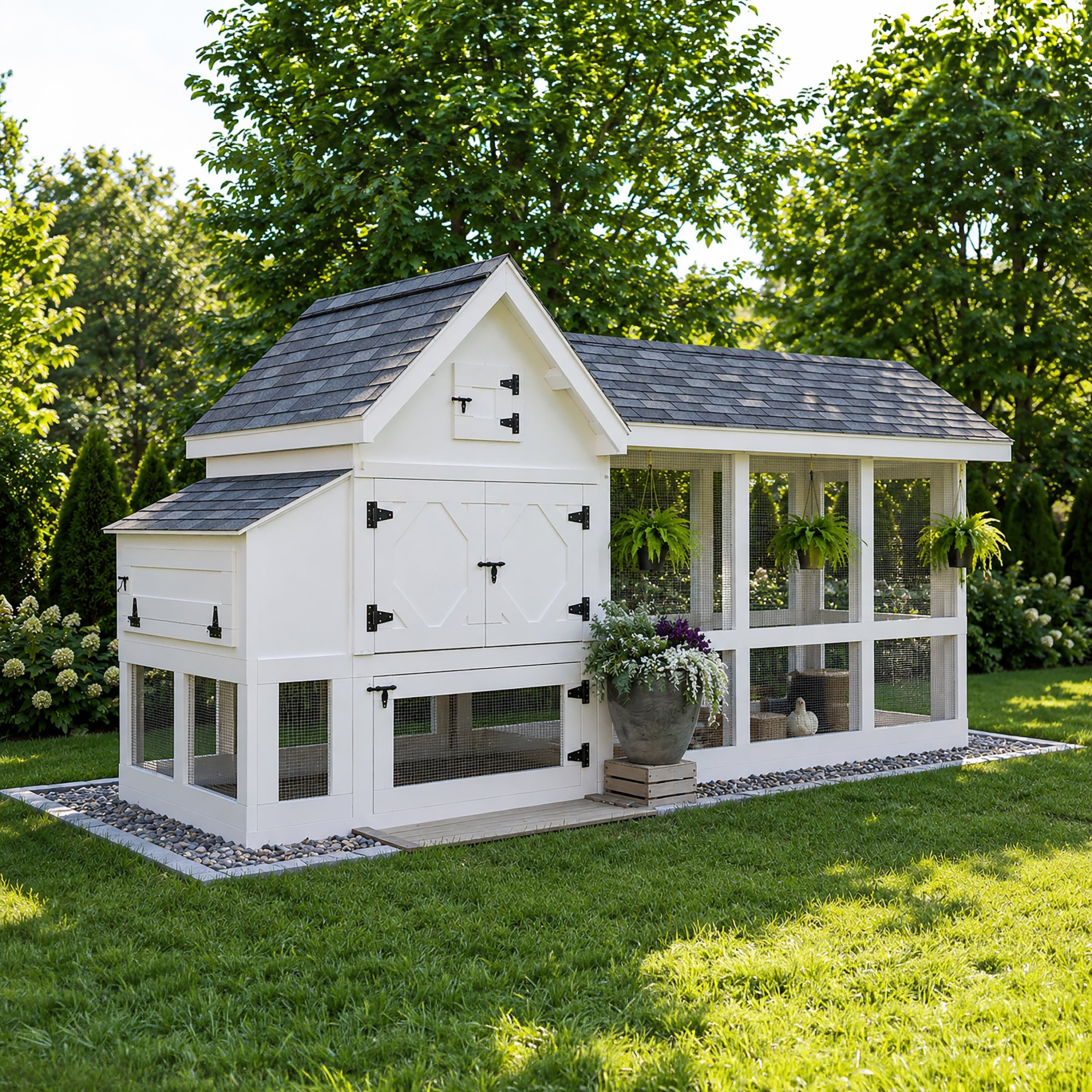 MINI Bee Jeweled Coop | Chicken Coop Building Plans | 3-6 Chickens