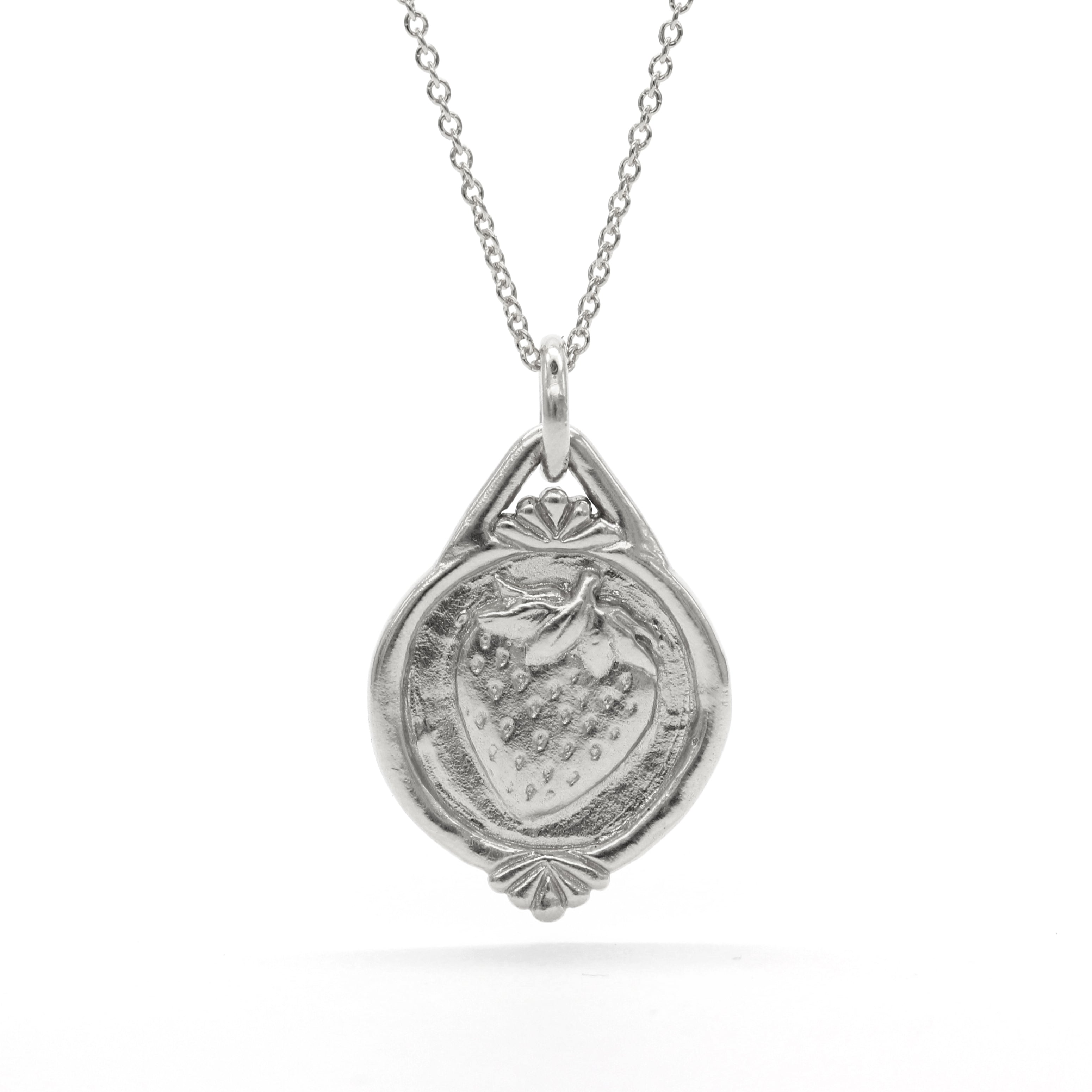 Strawberry Garden Charm Pendant