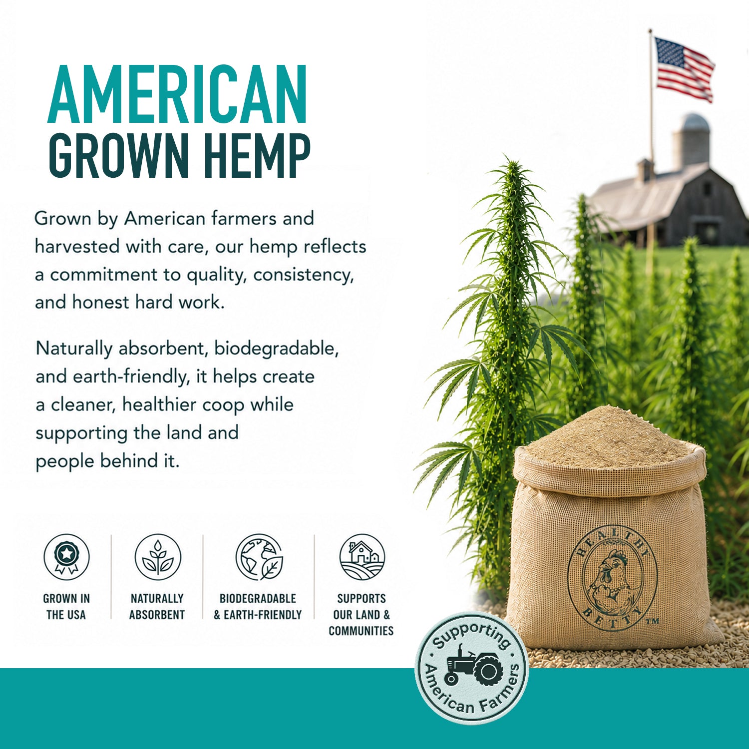 Cozy Coop™ Premium Siftable Hemp Bedding