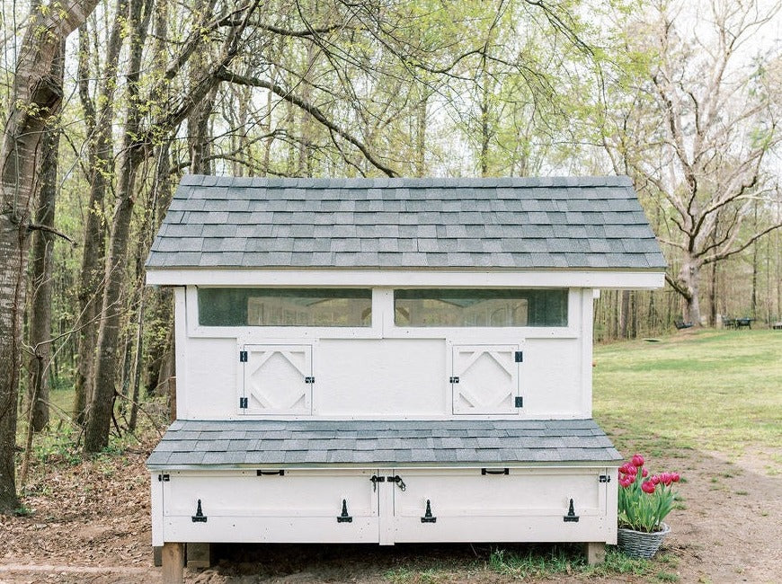 Bee Jeweled Coop (Run Right) | Chicken Coop Building Plans | 6-12 Chickens
