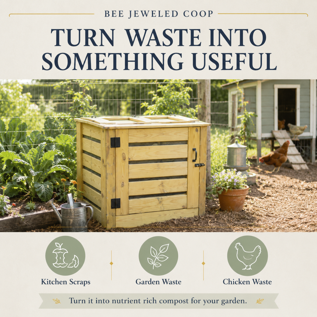 Compost Bin Building Plans | DIY 1 to 3 Bin Compost System