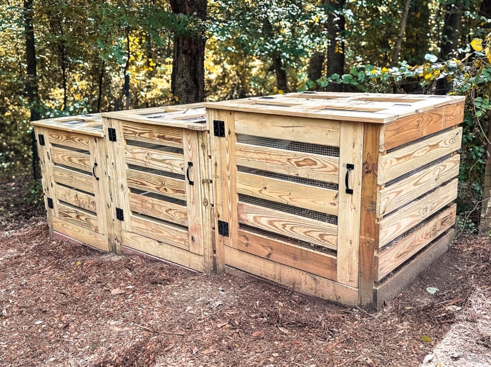 Compost Bin Building Plans | DIY 1 to 3 Bin Compost System