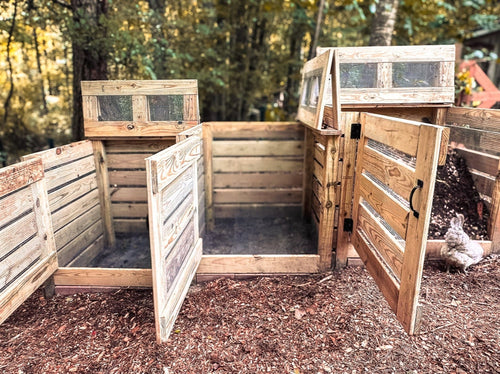 Compost Bin Building Plans | DIY 1 to 3 Bin Compost System