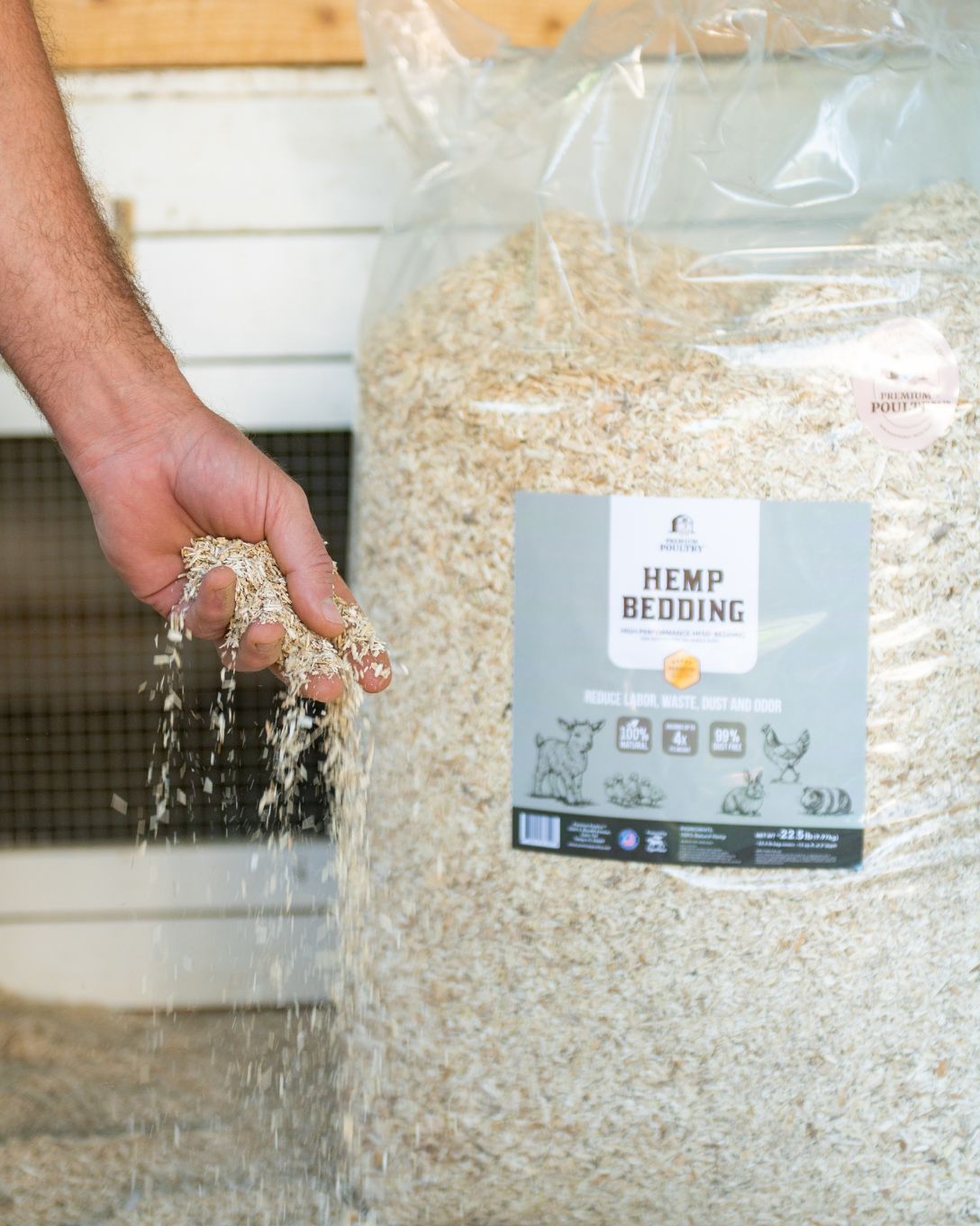 Premium Poultry™ Hemp Bedding