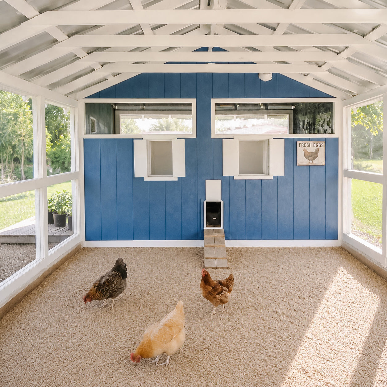 XL Bee Jeweled Coop | Chicken Coop Building Plans | 12-25 Chickens